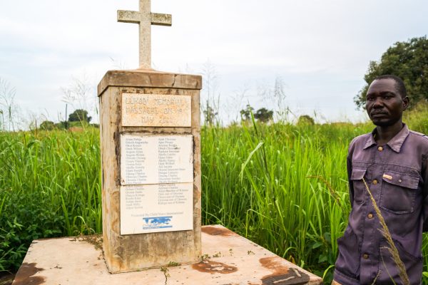 Lukodi, Uganda: Kennedy Caymoi who lost many relatives during an LRA attack says Ugandans need reconciliation in order to close the painful chapter and move on