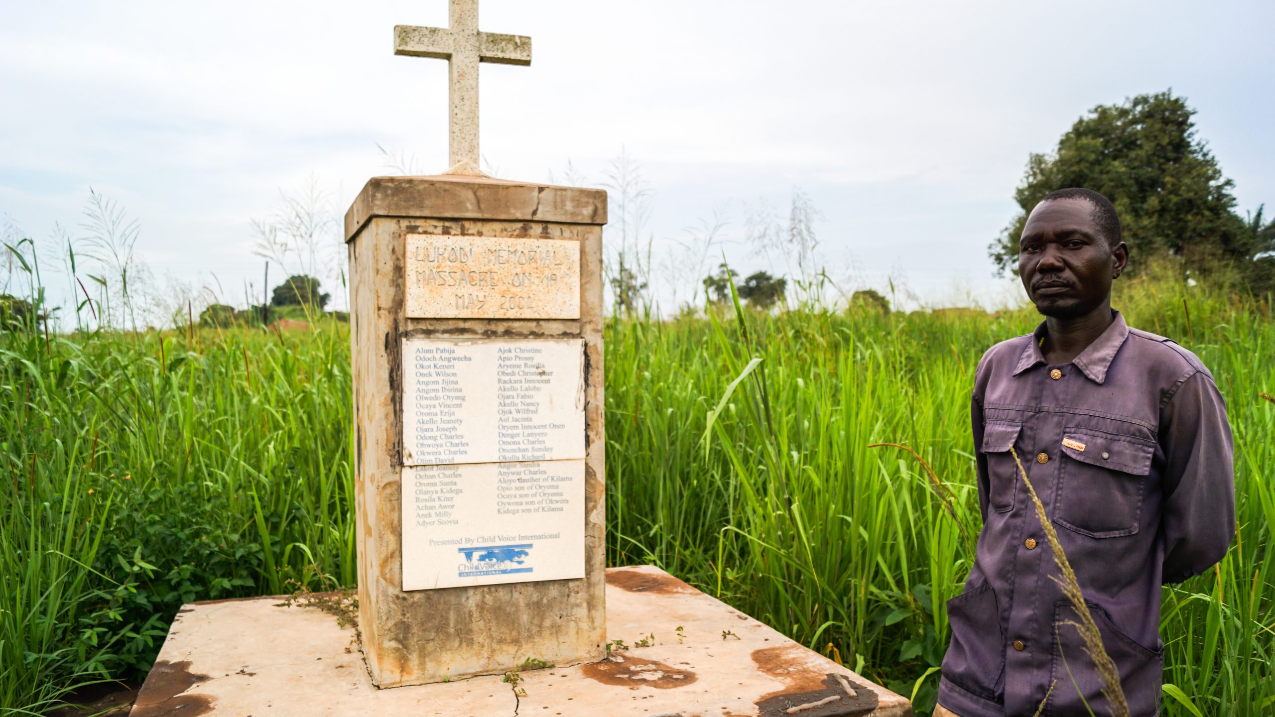 Lukodi, Uganda: Kennedy Caymoi who lost many relatives during an LRA attack says Ugandans need reconciliation in order to close the painful chapter and move on